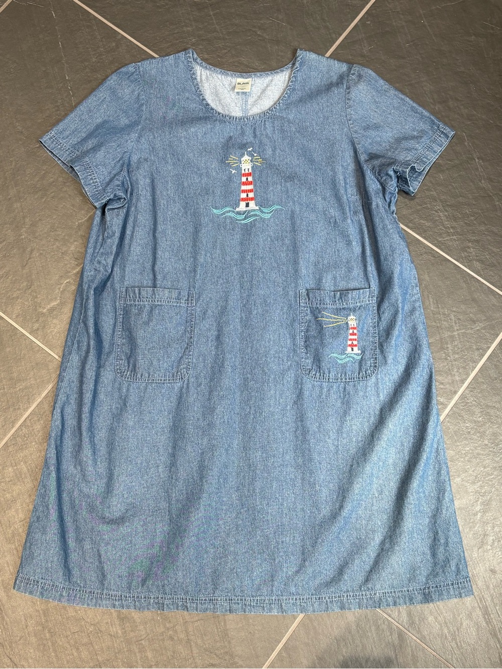 Blair Denim Lighthouse Dress 2XL